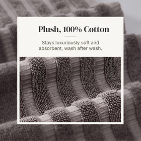 Modern Threads Natural Vine organic vines design adds subtle bathroom elegance