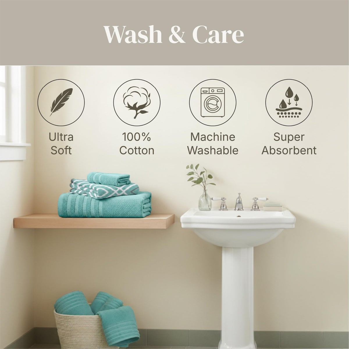 OEKO-TEX certified safety for Modern Threads towels supports peace of mind.