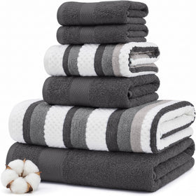Modern Threads Pax jacquard bath towel close-up showing plush weave and color