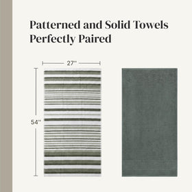 Oeko-Tex badge on Pax towel set signaling safe textiles.