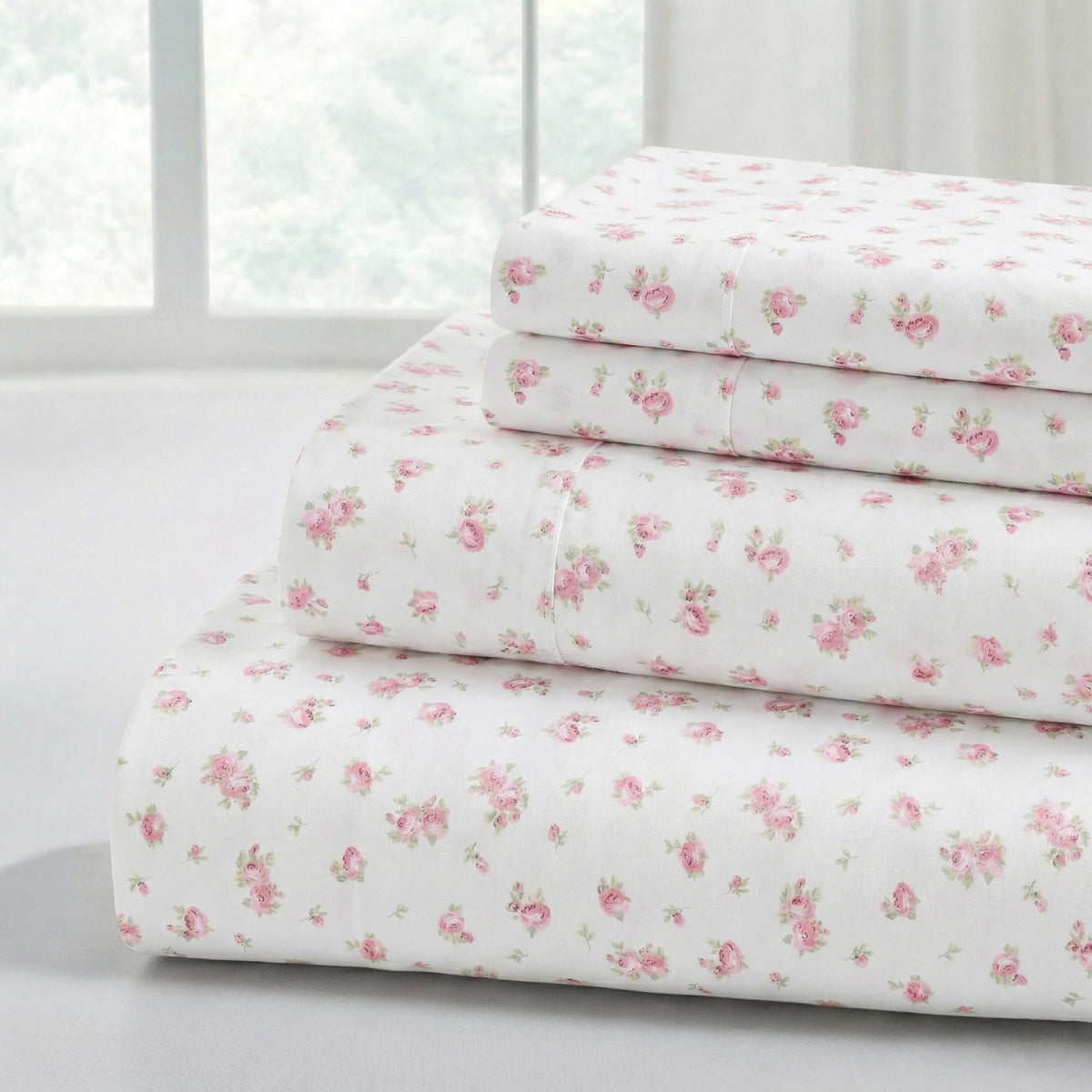 Modern Threads Silky Soft Microfiber Sheets closeup showing luxurious texture for comfort.