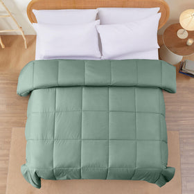 Twin-size 68x88 comfortably fits a single bed