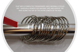 Modtek adhesive membrane on rod provides secure, damage-free adhesion