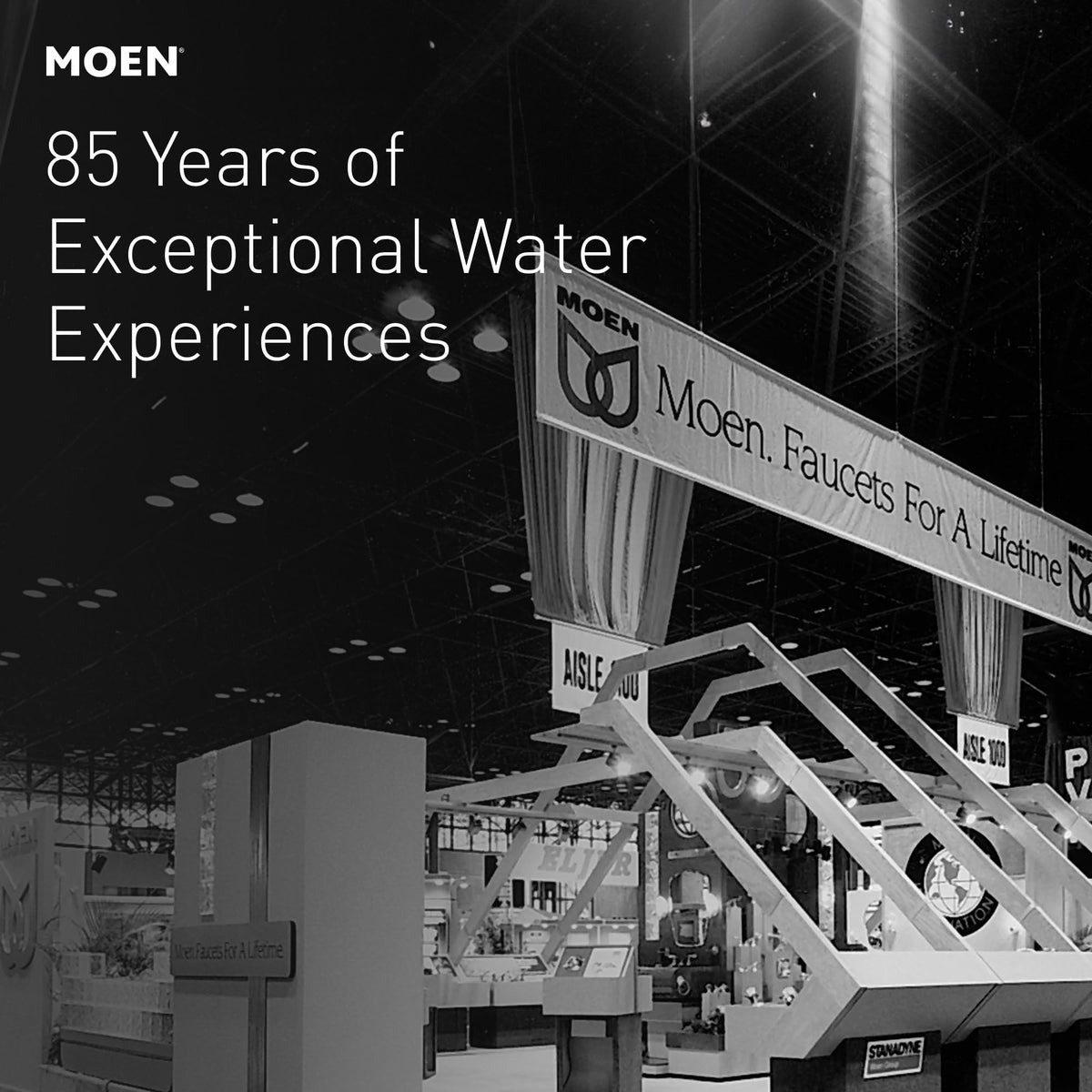 Heavy fabric curtains stay in place with fixed-mount Moen rod