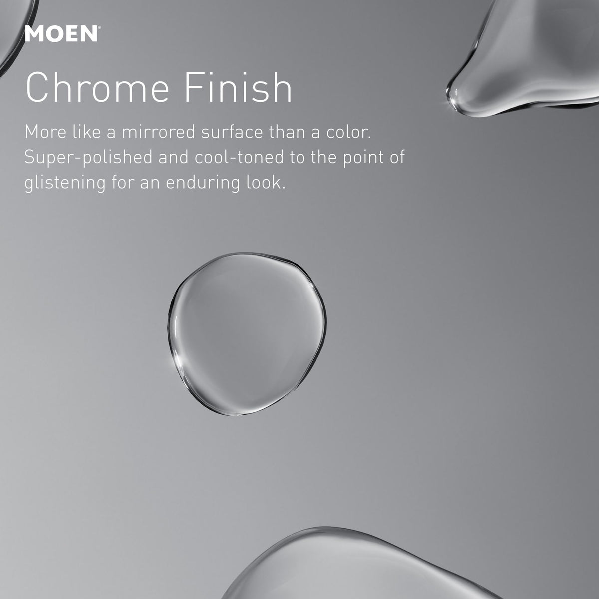 Moen curved rod supports heavy fabric shower curtains with sturdy construction