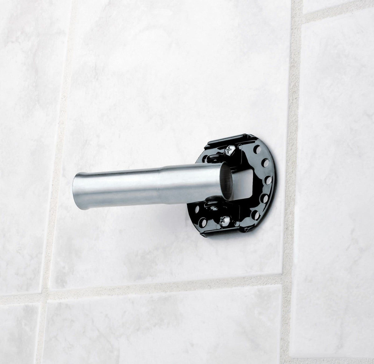 Moen old world bronze curved rod adds warm classic style