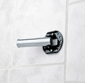 Moen old world bronze curved rod adds warm classic style
