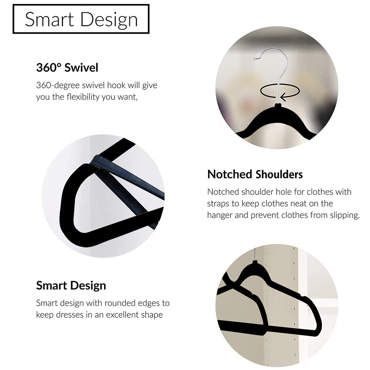 MOERKADA anti-slip grooves secure delicate fabrics without slipping.