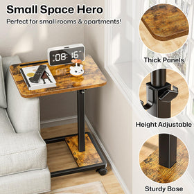 MOFAIN durable steel frame with MDF top supports daily use