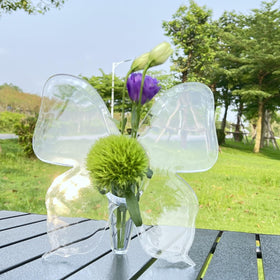 Mogayleo safe design framed vase suitable for homes with kids and pets.