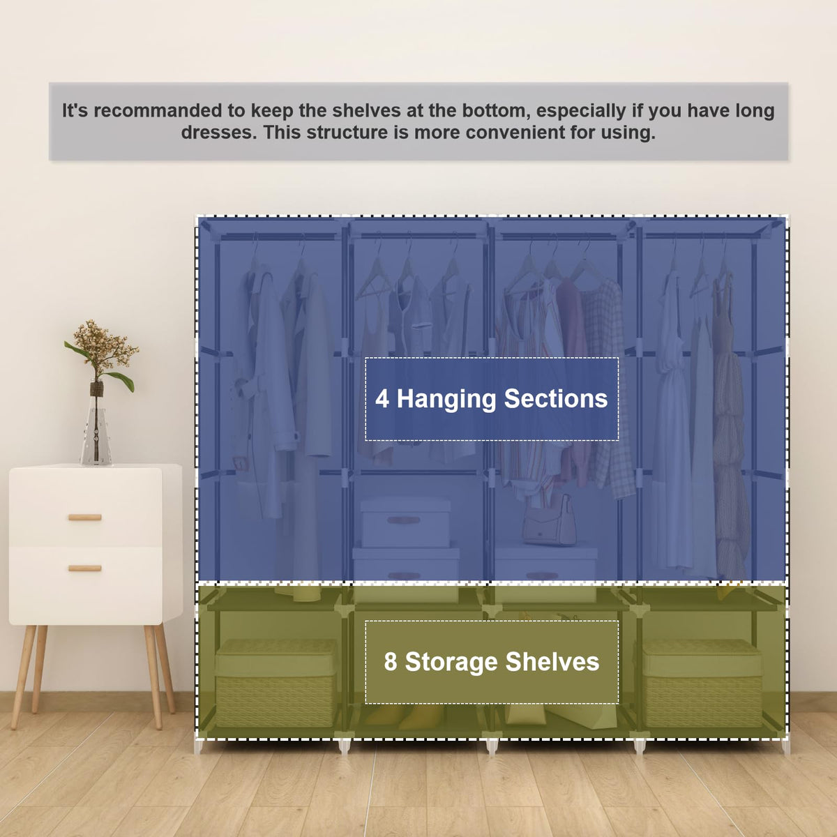 MOGELAFOO assembly manual demonstrating tool-free setup