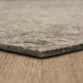 Mohawk Home rug pad 4x6 top view showing plush cushioning and secure anti-slip grip