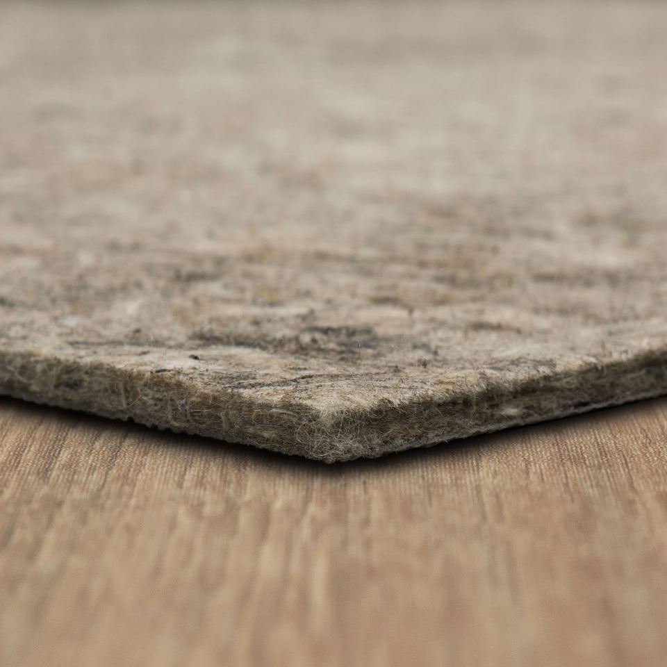 Mohawk Home rug pad 4x6 top view showing plush cushioning and secure anti-slip grip