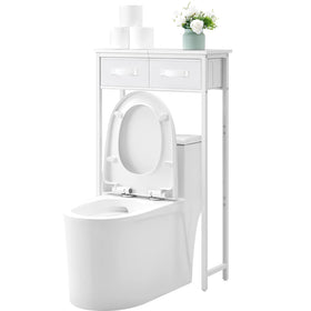 MOHOPE over-toilet storage assembly shows a sturdy setup for compact bathrooms