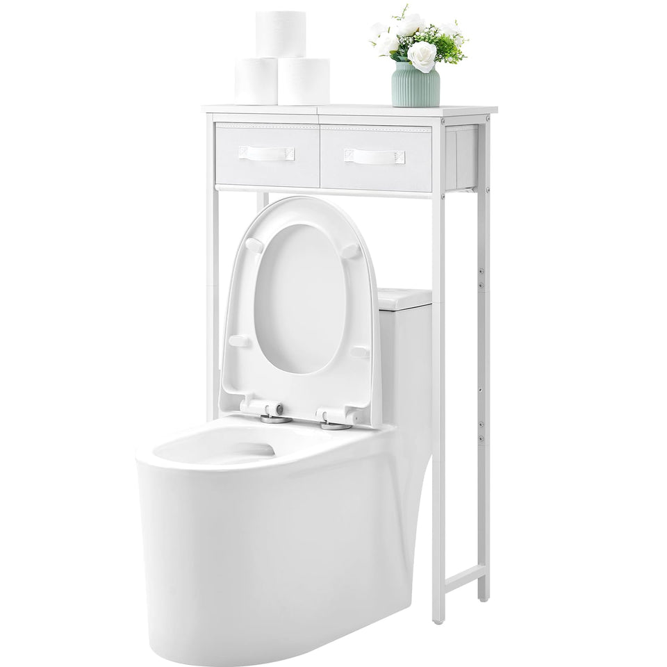 MOHOPE over-toilet storage assembly shows a sturdy setup for compact bathrooms