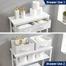 MOHOPE sturdy metal frame highlights durable construction for daily bathroom use