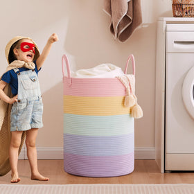 MOJOSCEND 16x22 inch basket fits bedrooms and nurseries