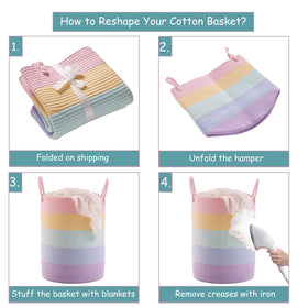 MOJOSCEND rainbow decor that enhances playroom organization