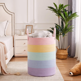 MOJOSCEND soft sturdy handles for easy laundry transport