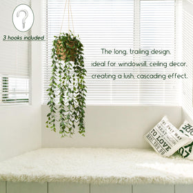 Mokof handwoven rope baskets shown near a window for cozy flair.