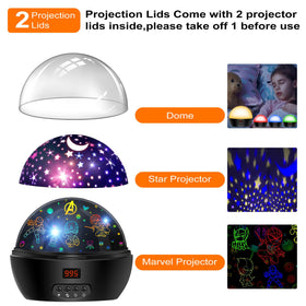 MOKOQI auto timer feature on night light for unattended use