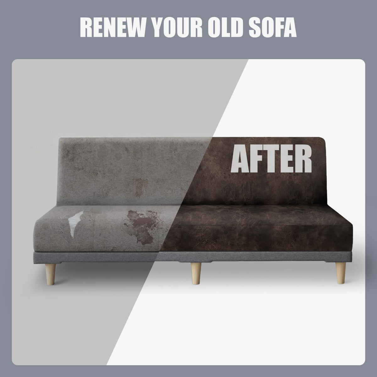 Molasofa durable stretch fabric guards against spills and daily wear.