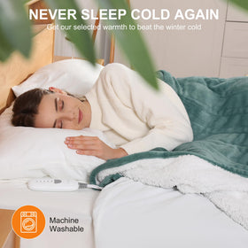 Molatink blanket's control offers 5 heat levels for precise warmth on demand