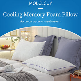 MOLCLCUY breathable pillow cover keeps night air dry and fresh