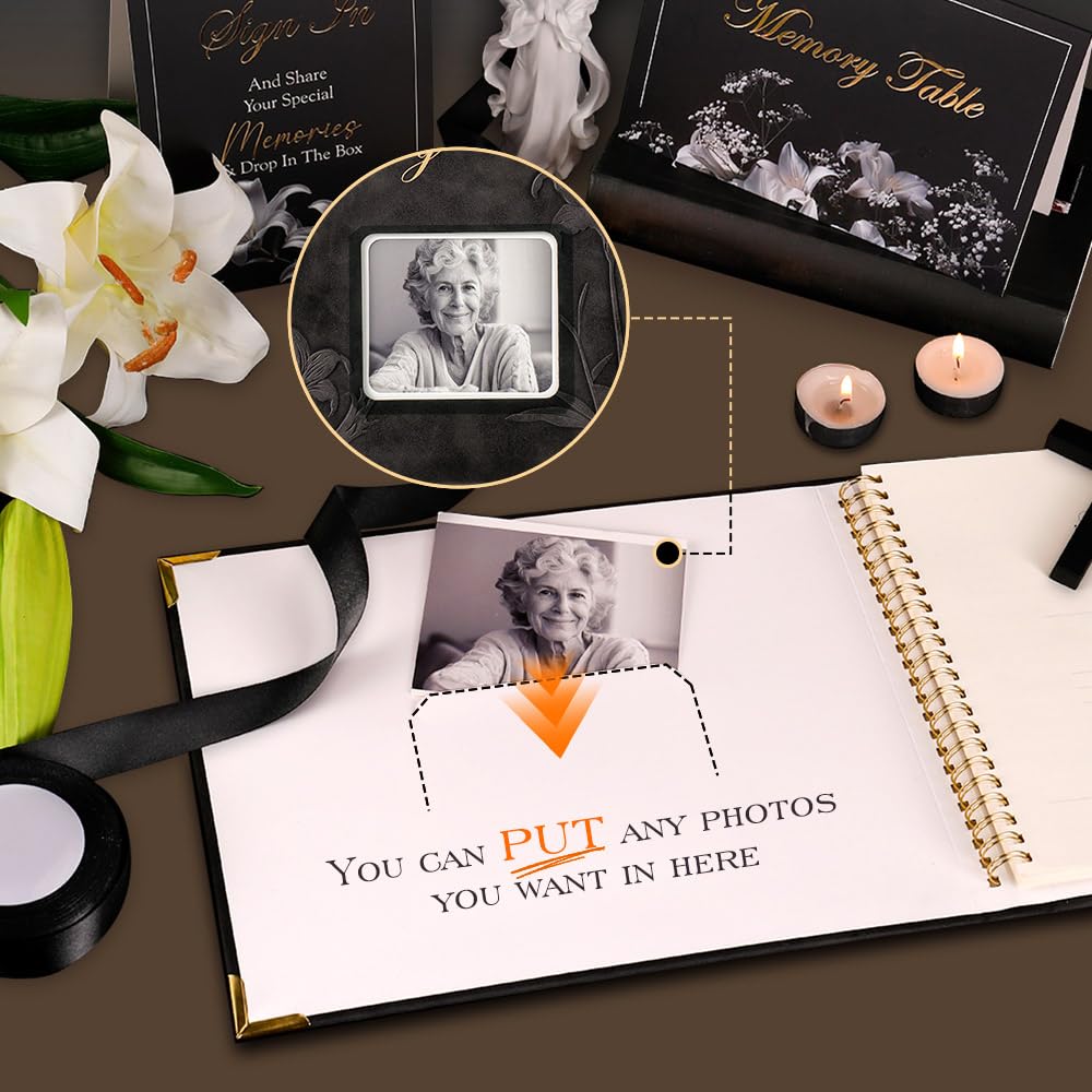Molekaus cover photo frame displaying a personal memorial photo