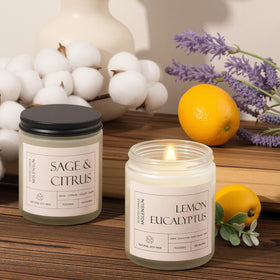 Molensun burn time 50 hours per candle.