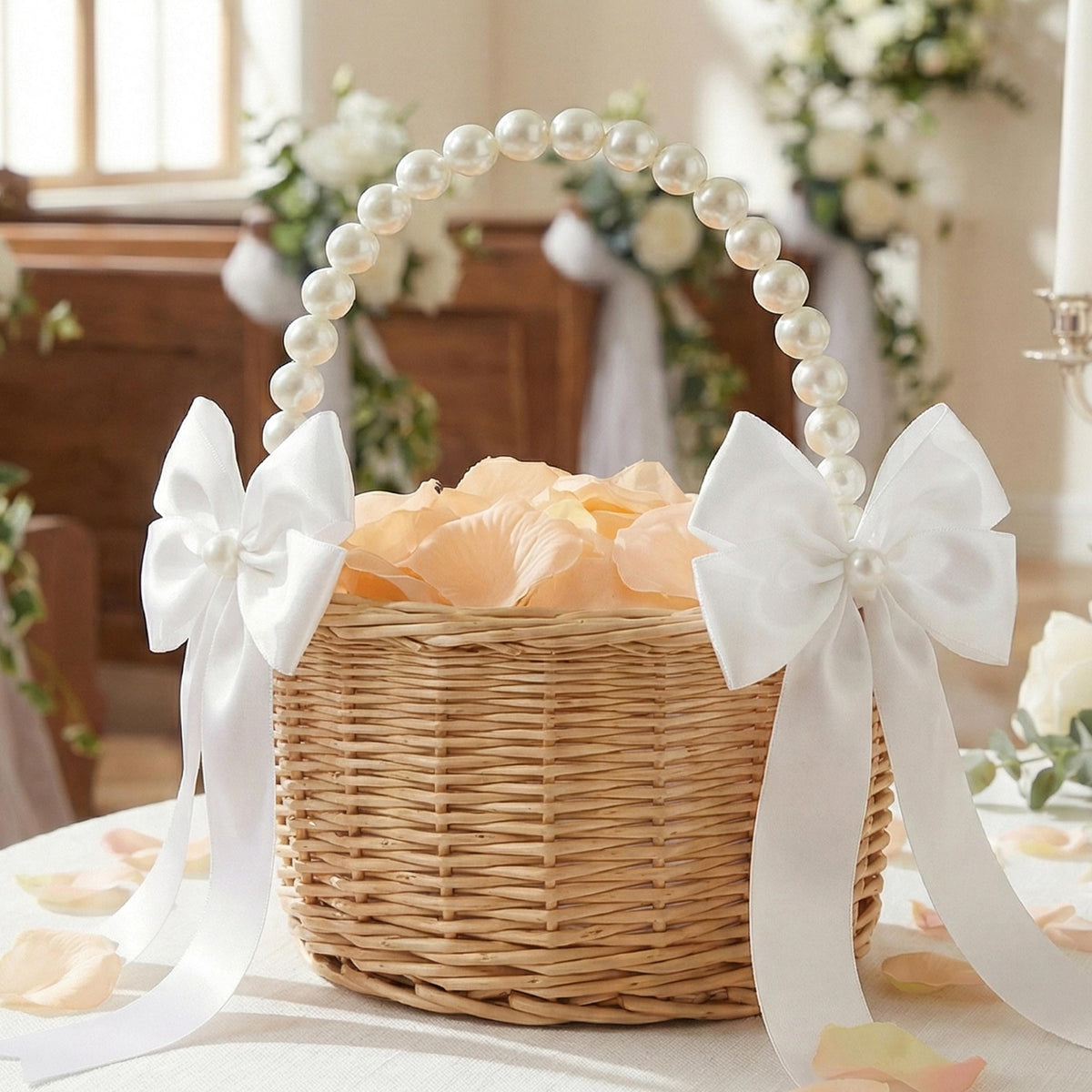 MOLTREX small wicker basket for decor adds charm