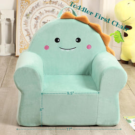MOMCAYWEX Cuddly Toddler Chair lion design provides a sturdy, inviting spot for pretend play