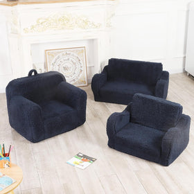 MOMCAYWEX Kids Sofa doubles as a portable lounge for camping trips.
