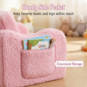 MOMCAYWEX Kids Sofa lightweight frame, portable seating to move anywhere.