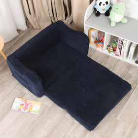 MOMCAYWEX Kids Sofa safe edges reduce bumps during play