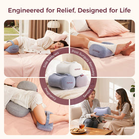Momcozy knee pillow is ideal for pregnant women seeking nightly comfort.