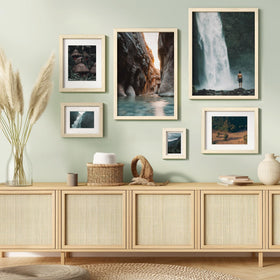 Momentworth horizontal and vertical display options suit any room.
