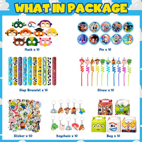 Momkutei pins for birthday party favors add sparkle to guest gift bags for a festive look.