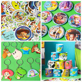 Momkutei masks complement party activities with themed, kid-friendly designs for photos and games.