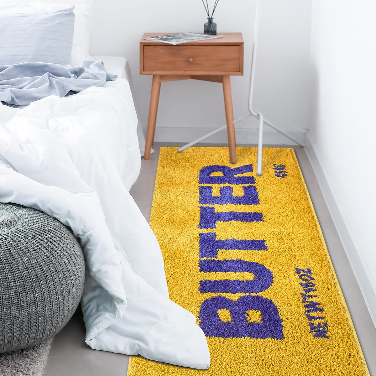 Momlli Butter Rug makes a playful, gift-ready decor surprise.