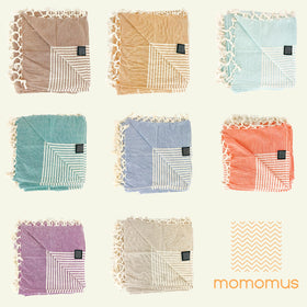 MOMOMUS outdoor blanket sea green camping scene for picnics.