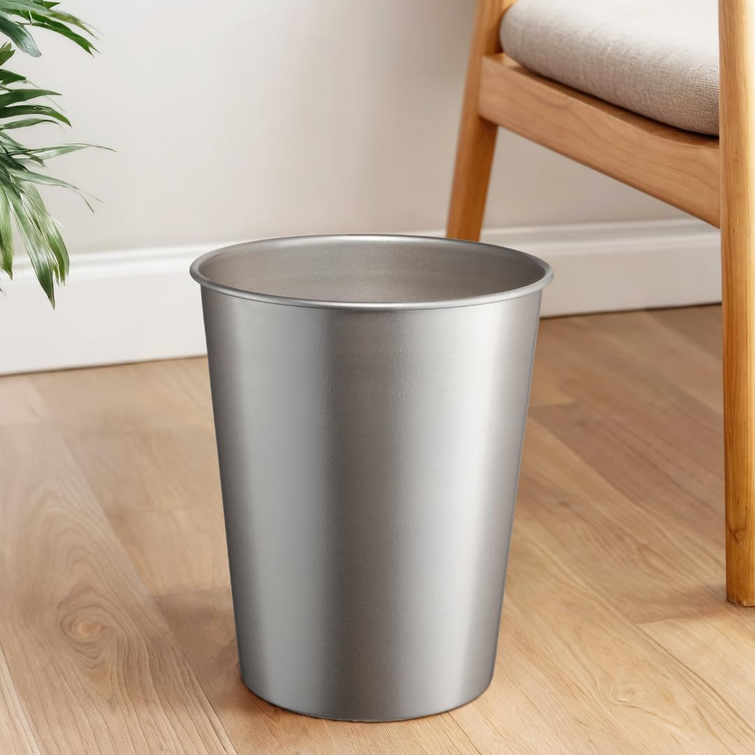 Monarch Abode versatile waste basket doubles as planter or storage option.