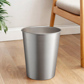 Monarch Abode versatile waste basket doubles as planter or storage option.