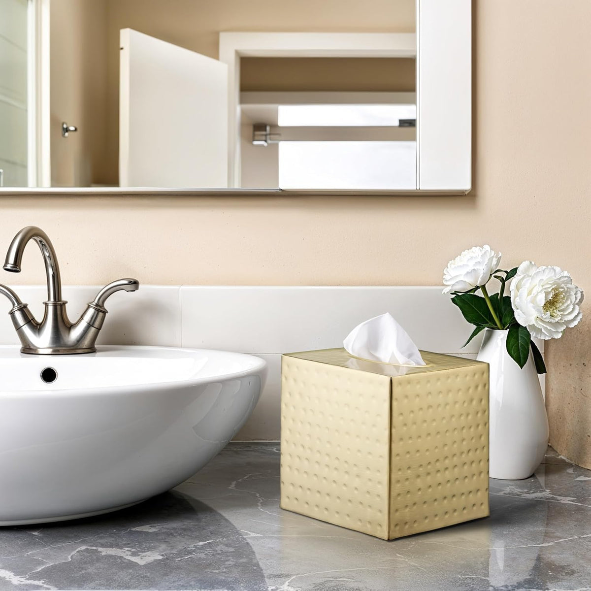 Monarch Abode paired finishes display for coordinated home decor