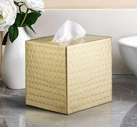 Monarch Abode vanity scene with brushed gold finish elevating countertops