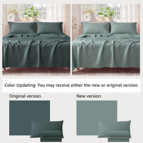 Monbix Bed-in-a-Bag Sage set, great value with coordinated pieces.