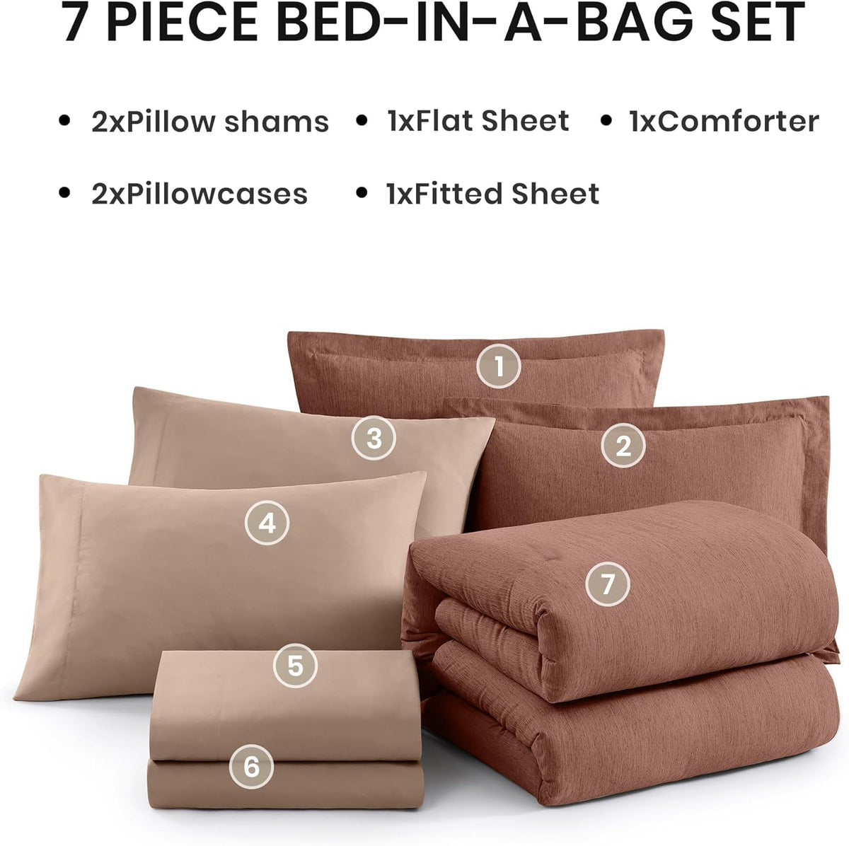 Monbix double brushed polyester ensures a soft touch and lasting comfort.