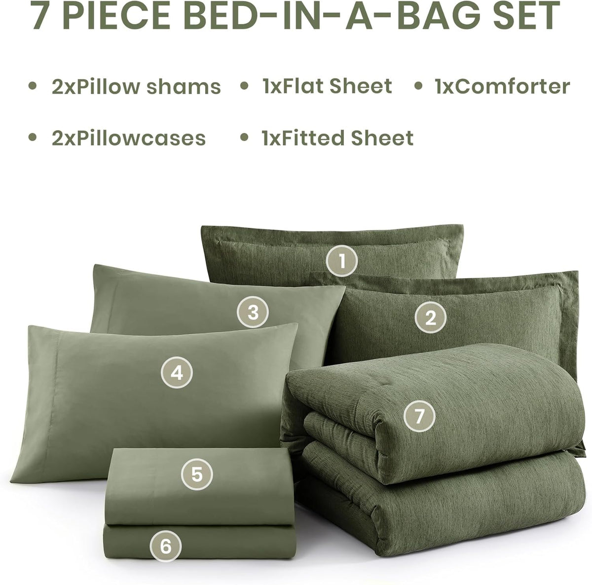 Monbix olive-green set benefits: uniform color and cloud-like warmth without heaviness