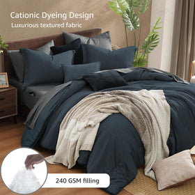 Monbix fitted sheet with deep pockets keeps the sheet securely in place