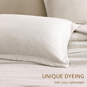 Monbix reversible design adds two looks in one bedding set